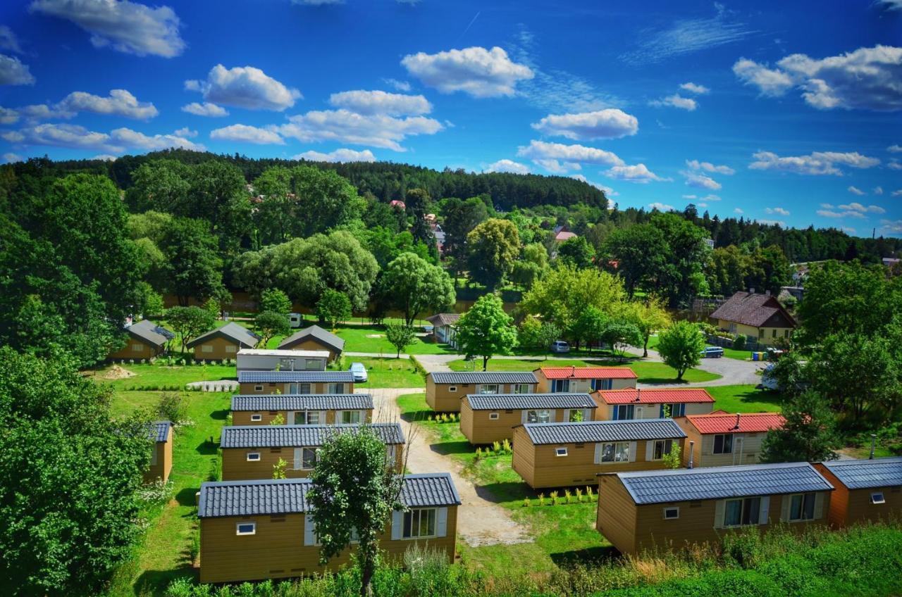 Camping Prima Hotel Tyn nad Vltavou Exterior photo